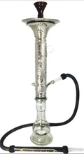 Load image into Gallery viewer, KM Silver Engraved Hookah