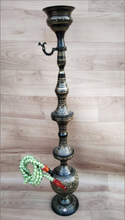 Load image into Gallery viewer, Indian Brass Hookah: 30 Inches