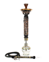 Load image into Gallery viewer, KHALIL MAMOON Dana Red: Stainless Steel Hookah KM