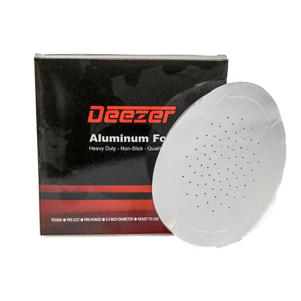 DEEZER ROUND FOIL WITH HOLE 100CT