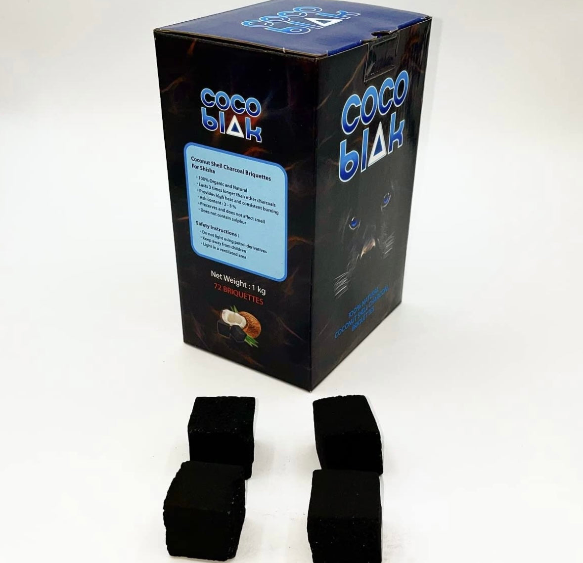 Coco Blak Charcoal 72ct – El Cajon Cash N' Carry