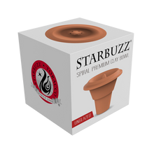 Load image into Gallery viewer, Starbuzz Spiral Premium Clay Bowl
