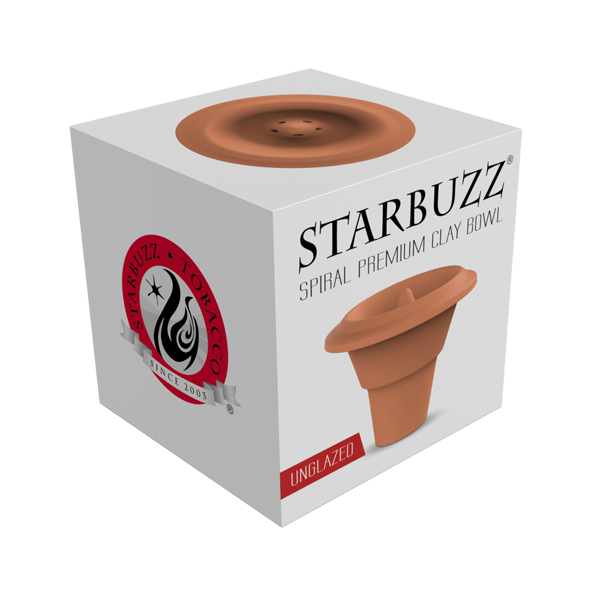 Starbuzz Spiral Premium Clay Bowl