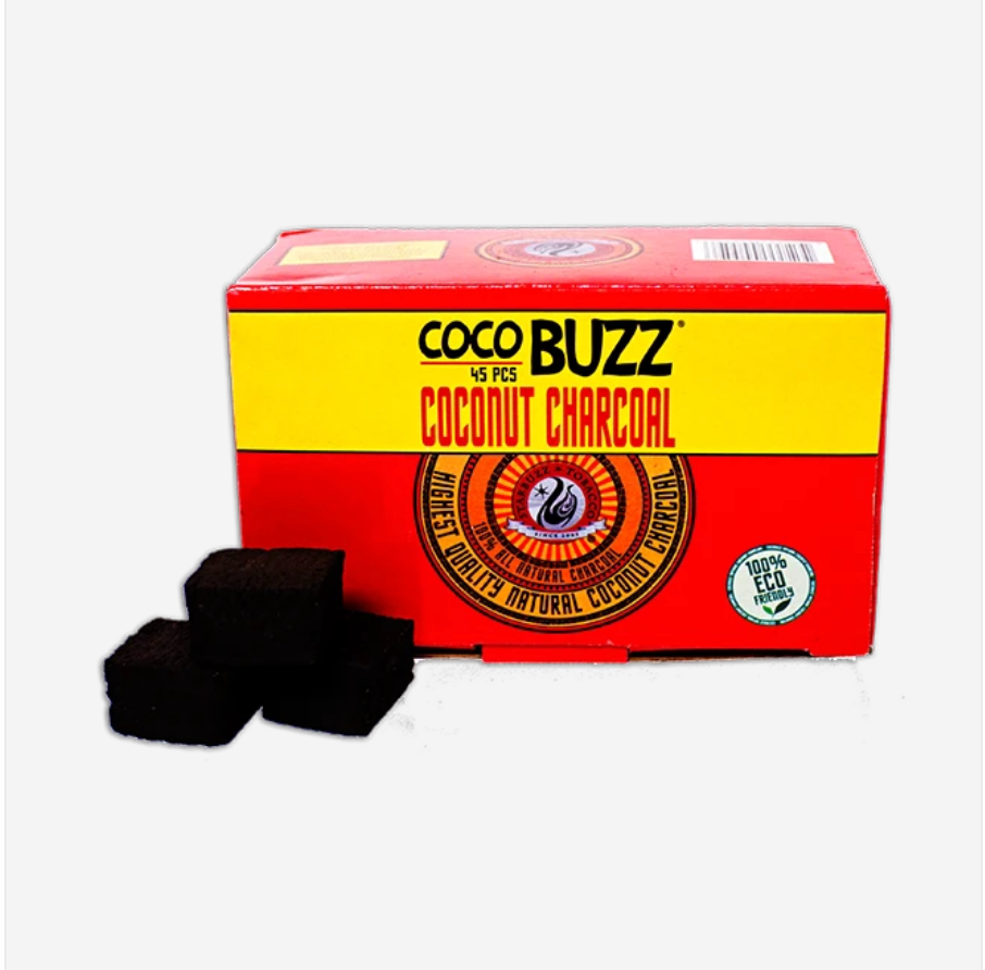 CocoBuzz Coconut Charcoal 45pc