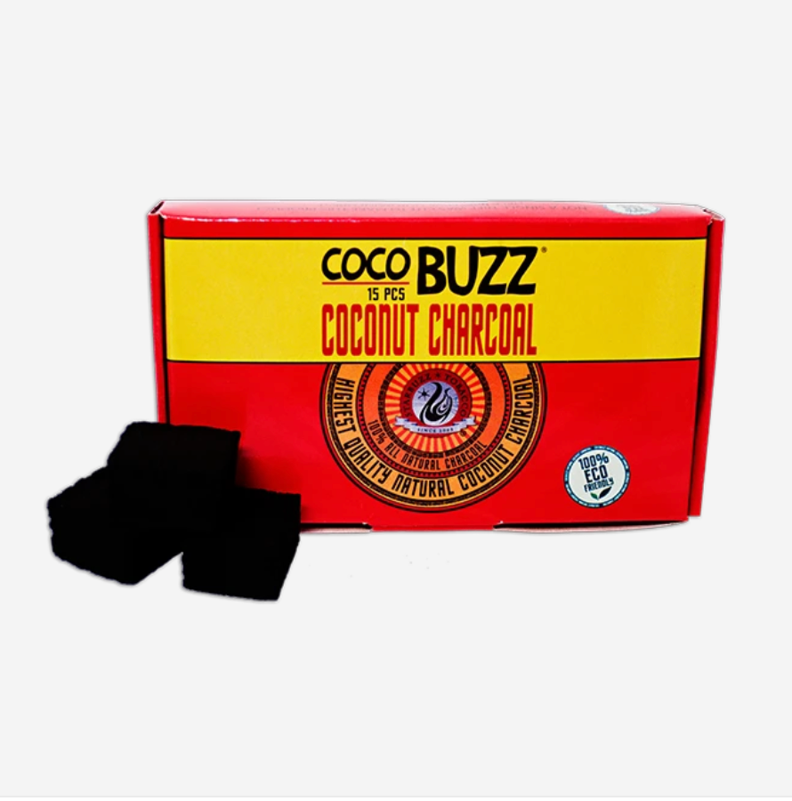 CocoBuzz Coconut Charcoal 15pc