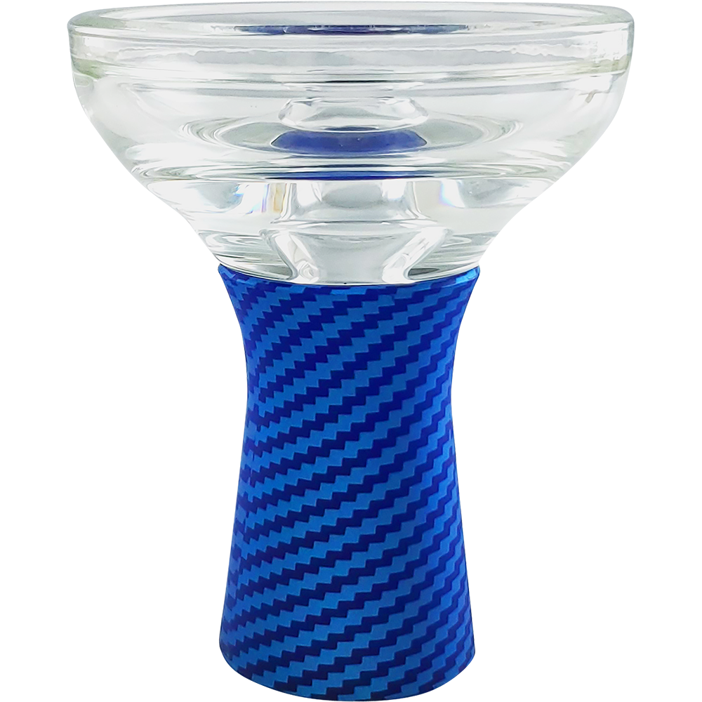 Pharaoh Carbon Flo-Bowl - Glass/Silicone Bowl