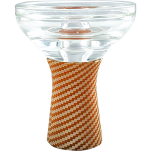 Load image into Gallery viewer, Pharaoh Carbon Flo-Bowl - Glass/Silicone Bowl
