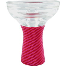 Load image into Gallery viewer, Pharaoh Carbon Flo-Bowl - Glass/Silicone Bowl
