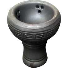 Load image into Gallery viewer, Pharaoh Black-Clay Double Layered Side Hole Bow
